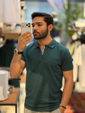پولوشرت نیم زیپ لاگوست مسترکوالیتی