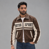 جکت چرم MOTOR SPORT اورجینال
